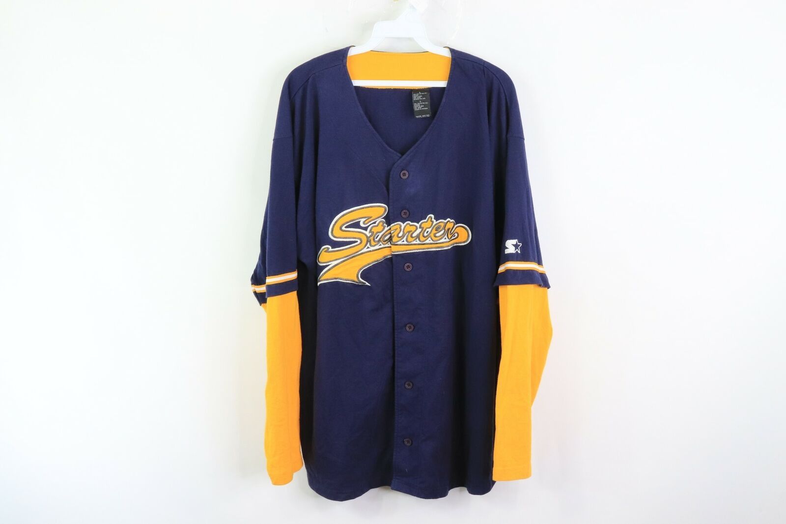 DS Vintage Starter Baseball Jersey Long Sleeve