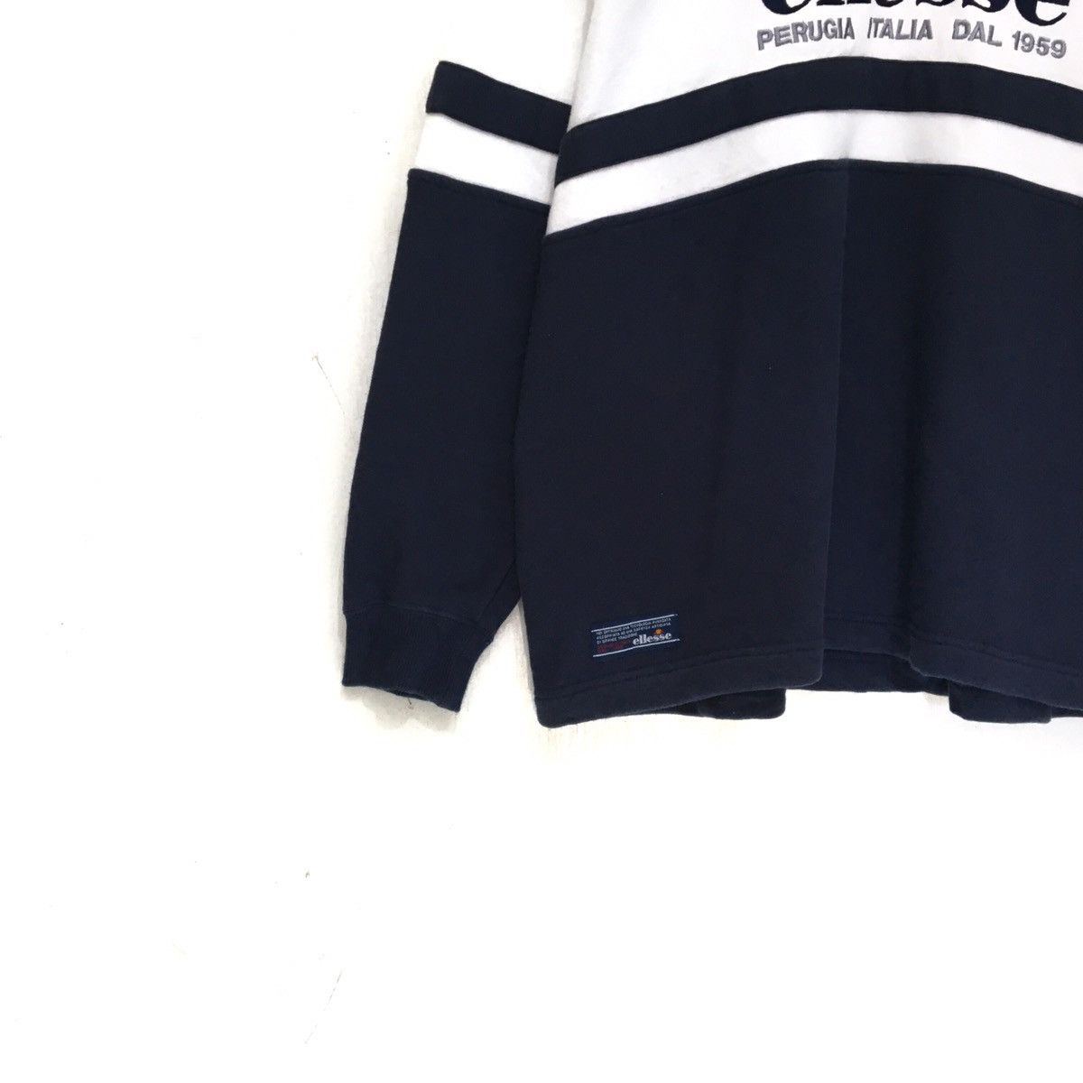 Ellesse Vintage 90s ELLESSE Half Button Long Sleeve Sweatshirt Size US M / EU 48-50 / 2 - 8 Thumbnail