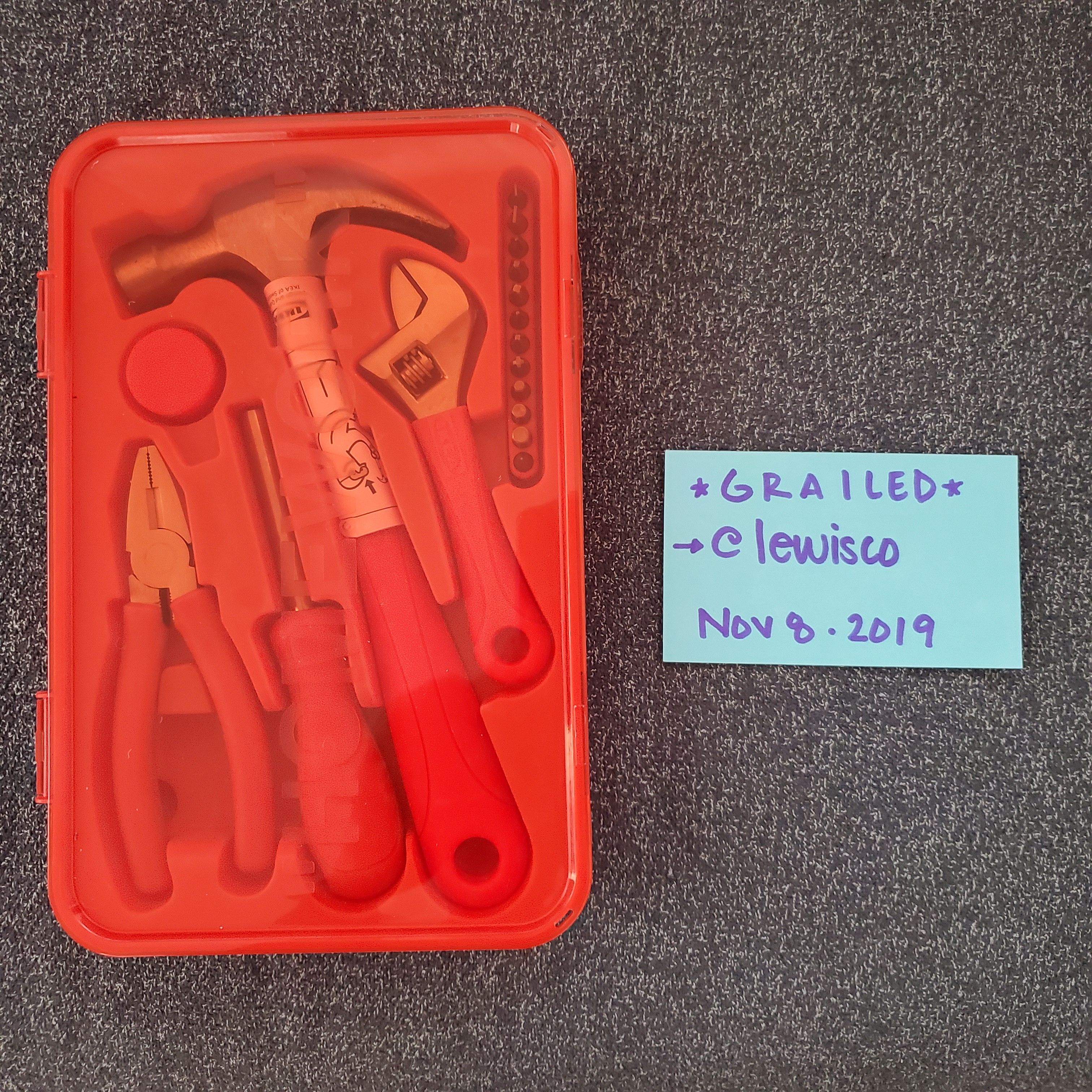 Virgil Abloh Ikea x Off White Homework Toolkit | Grailed