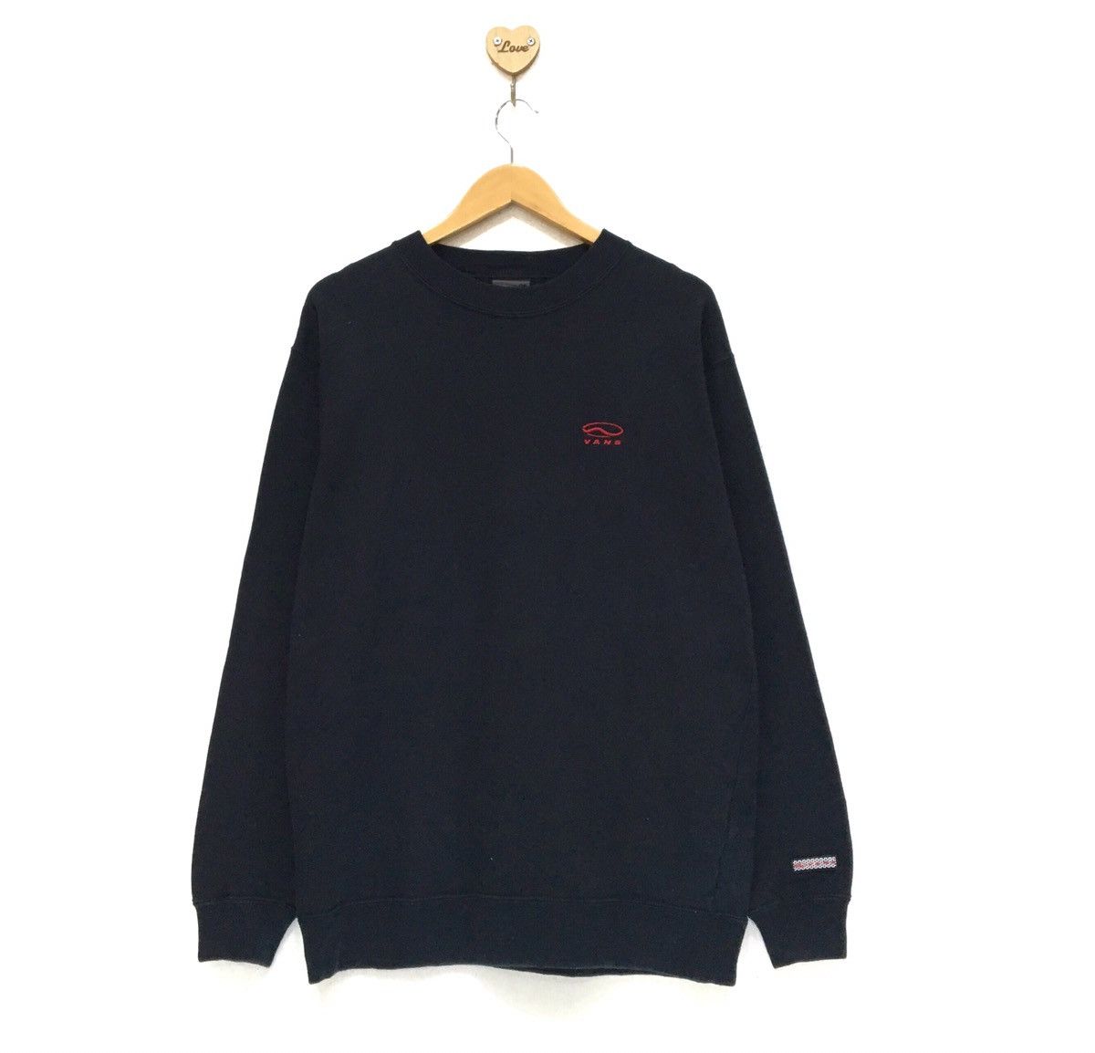 Vans Small Logo CrewNeck Long Sleeve Sweatshirt
