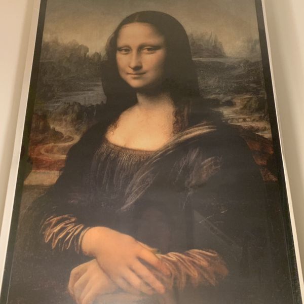 Ikea Virgil Abloh x Ikea Markerad “Mona Lisa” backlit artwork Grailed