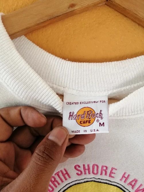Hard Rock Cafe Rare Vintage Hard Rock Cafe sweatshirt B6 Size US S / EU 44-46 / 1 - 3 Thumbnail