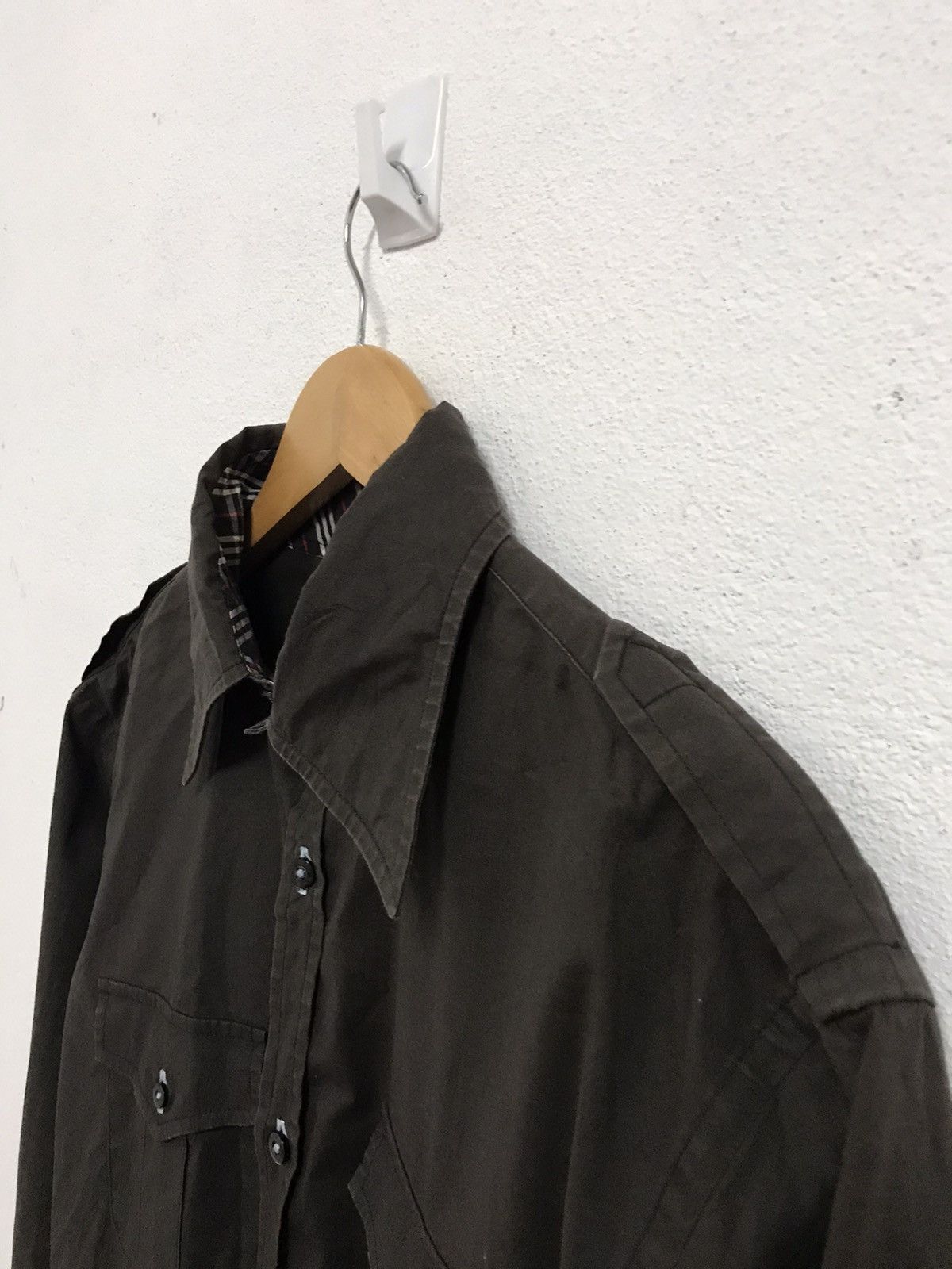 Burberry × Vintage ❗️Vintage Burberry Black Label Buttons Up Shirts❗️ Size US M / EU 48-50 / 2 - 9 Thumbnail