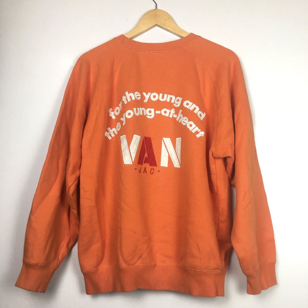 Japanese Brand VAN JAC Japan Crewneck Sweatshirt Size US L / EU 52-54 / 3 - 1 Thumbnail