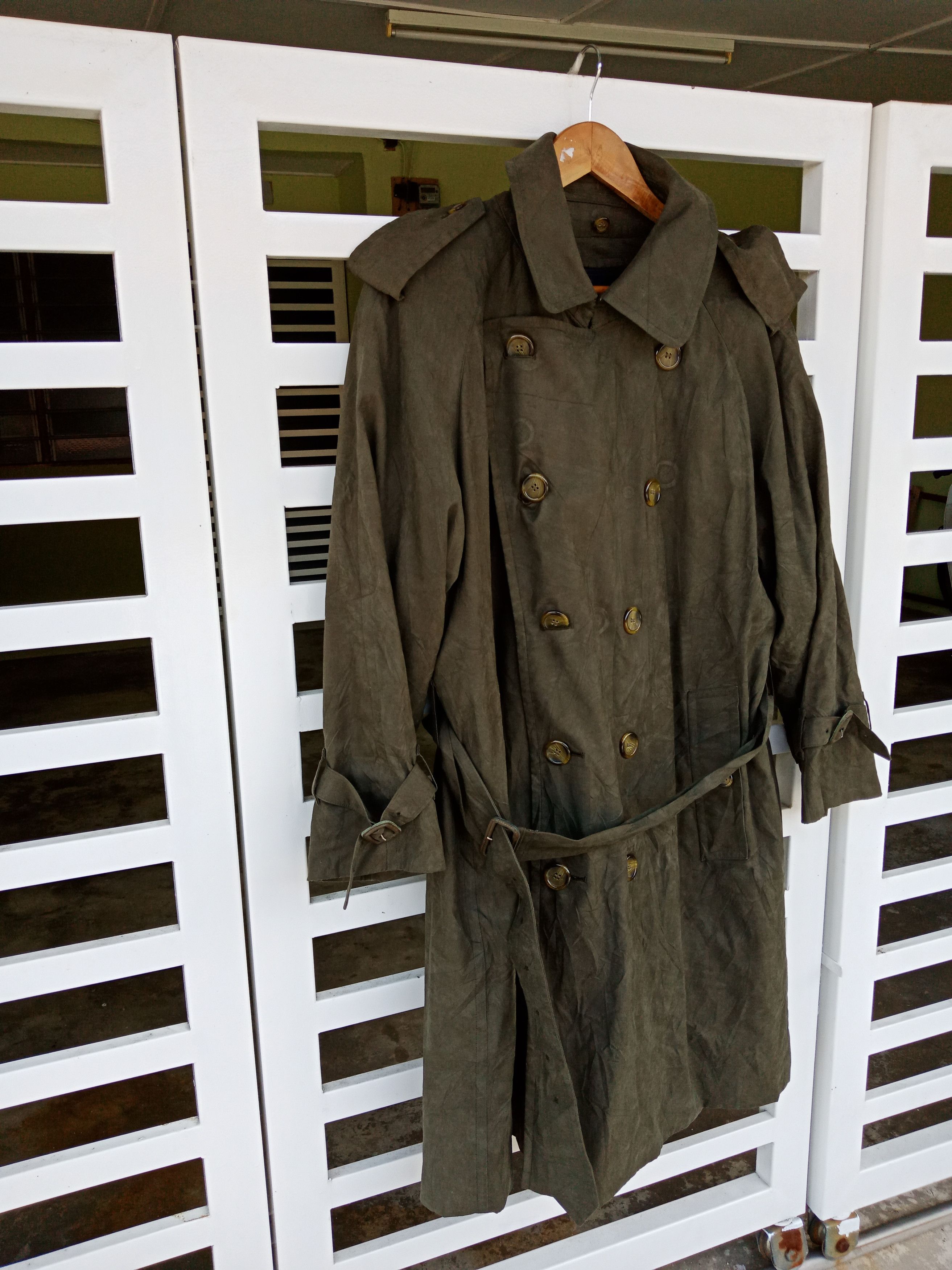 Burberry 🚨Christmas Sale🚨Burberrys Double Breasted Novacheck Coat Size US L / EU 52-54 / 3 - 5 Thumbnail