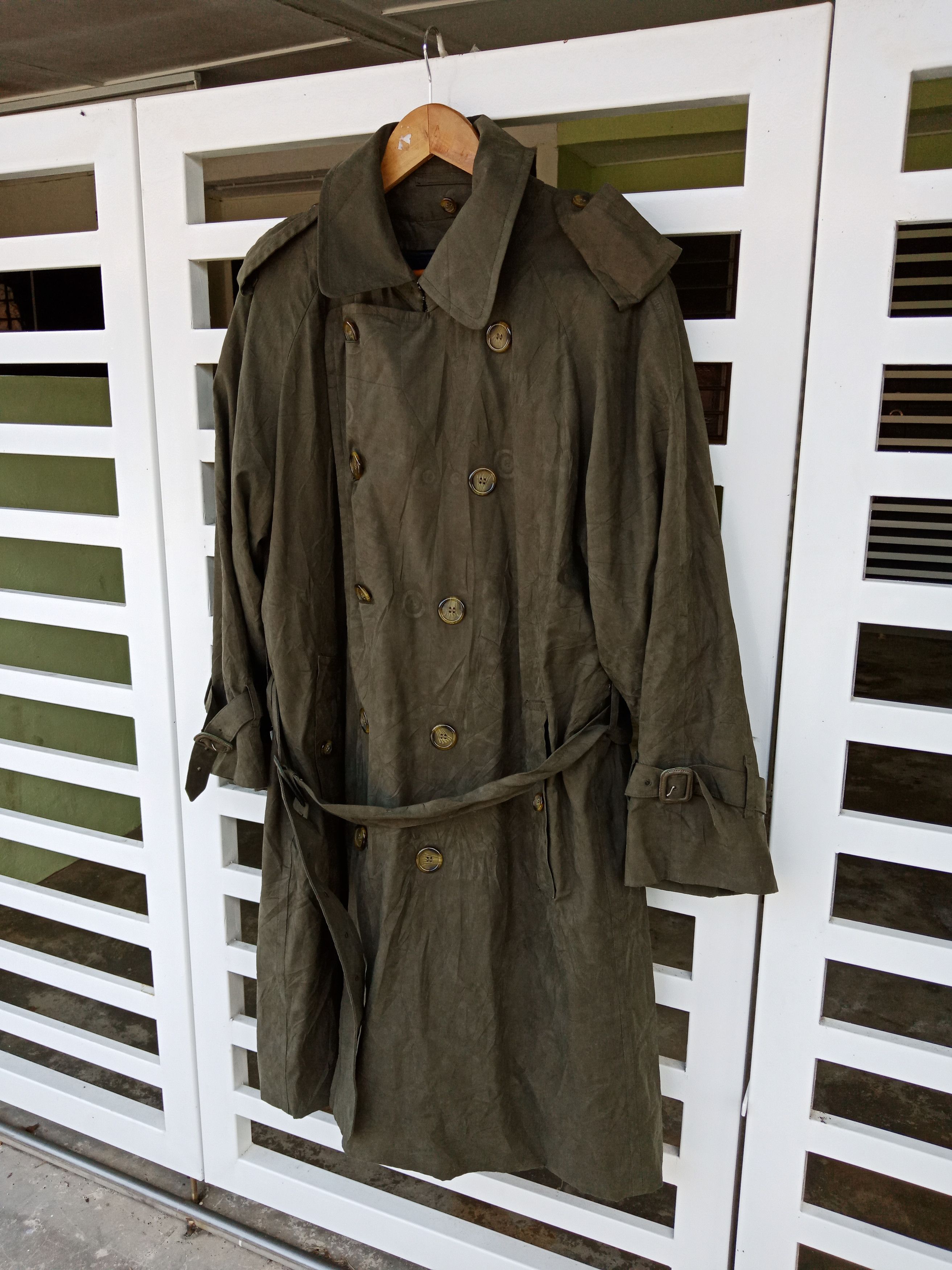 Burberry 🚨Christmas Sale🚨Burberrys Double Breasted Novacheck Coat Size US L / EU 52-54 / 3 - 4 Thumbnail