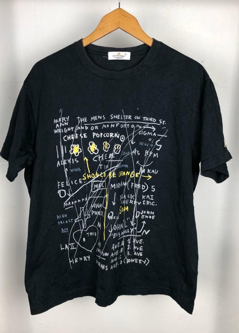 Jean-Michel Basquiat Rare 90s jmb Size US M / EU 48-50 / 2 - 1 Thumbnail