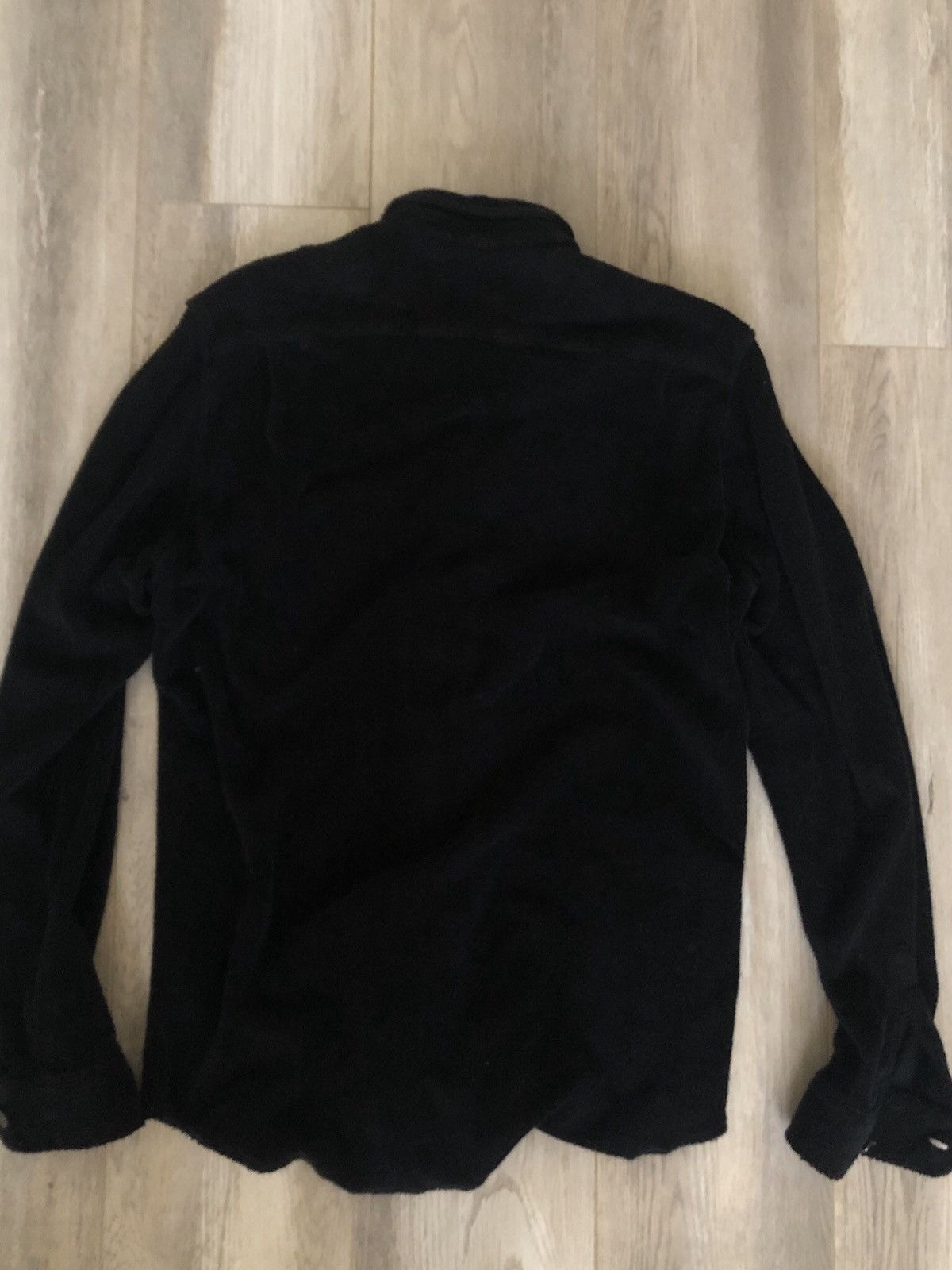 Our Legacy Our Legacy Heavy Terry Shirt - Black Size US S / EU 44-46 / 1 - 5 Thumbnail