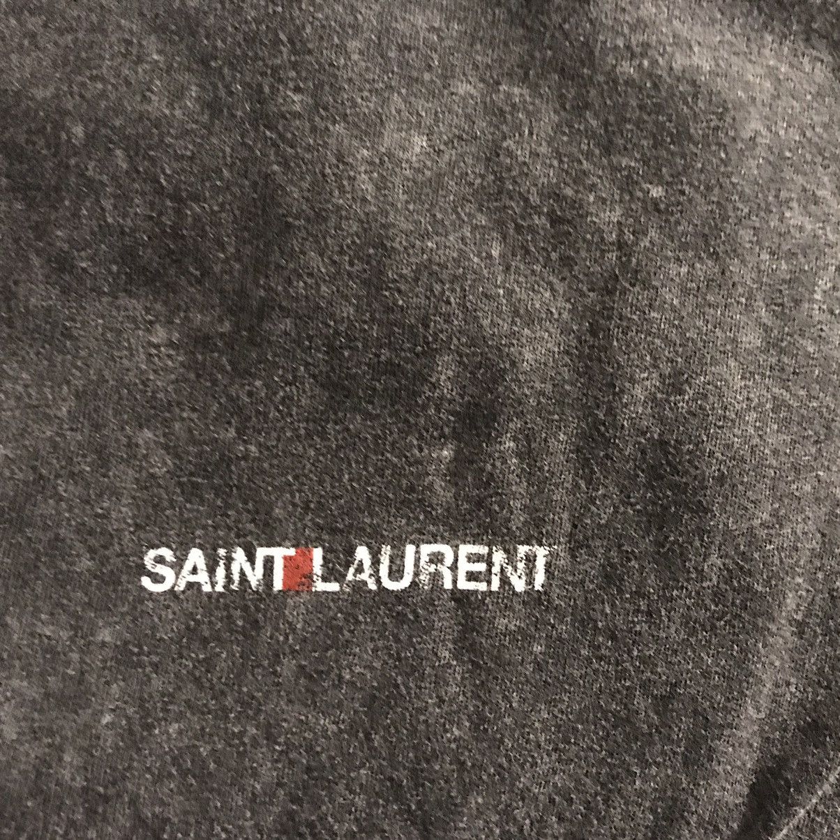 Saint Laurent Paris Saint Laurent Paris Grey Rive Gauche T shirt Size US M / EU 48-50 / 2 - 3 Thumbnail
