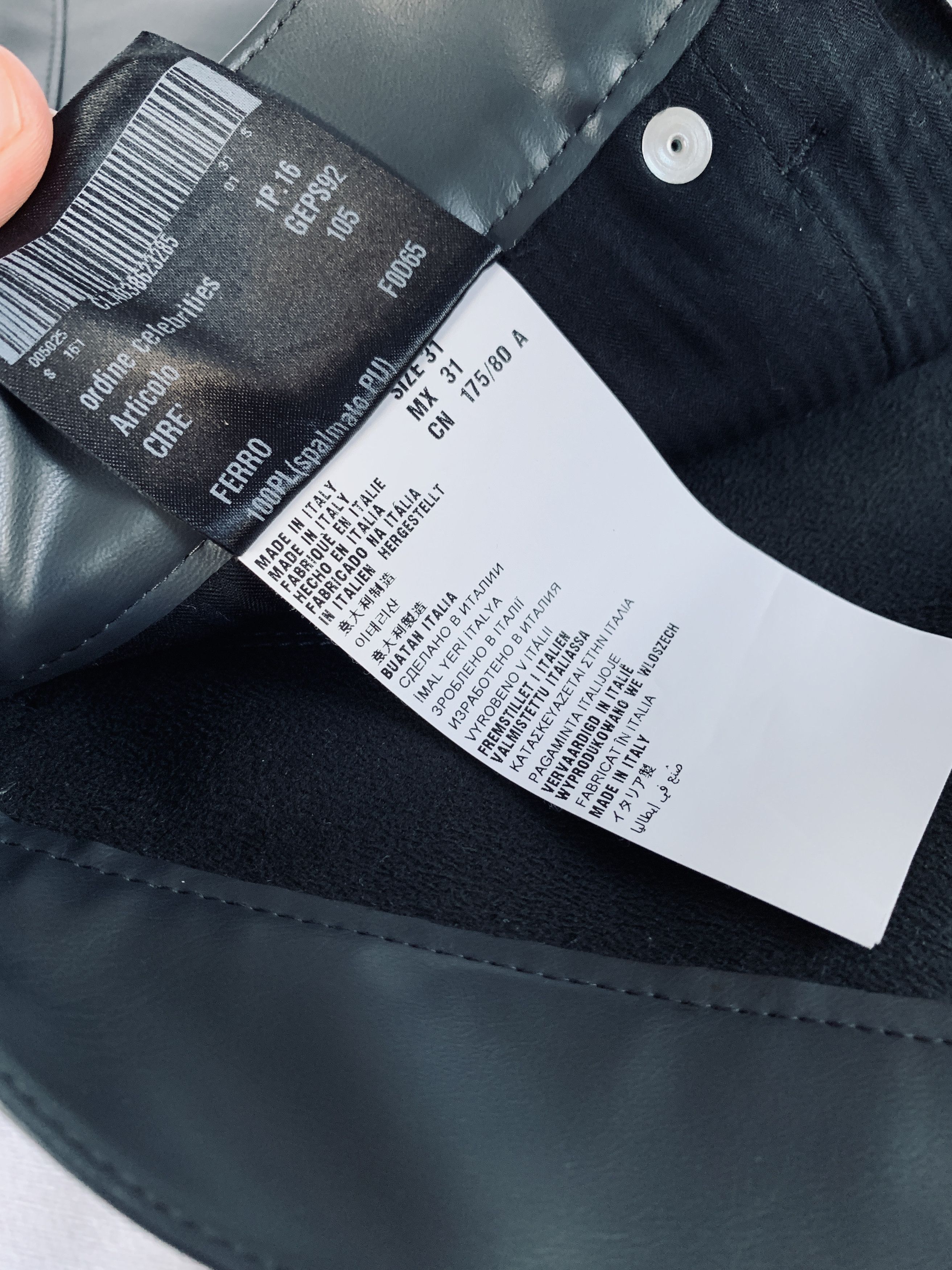 Prada Prada SS16 Vegan Leather Shorts (Size 46) 2016 Size US 31 - 9 Thumbnail