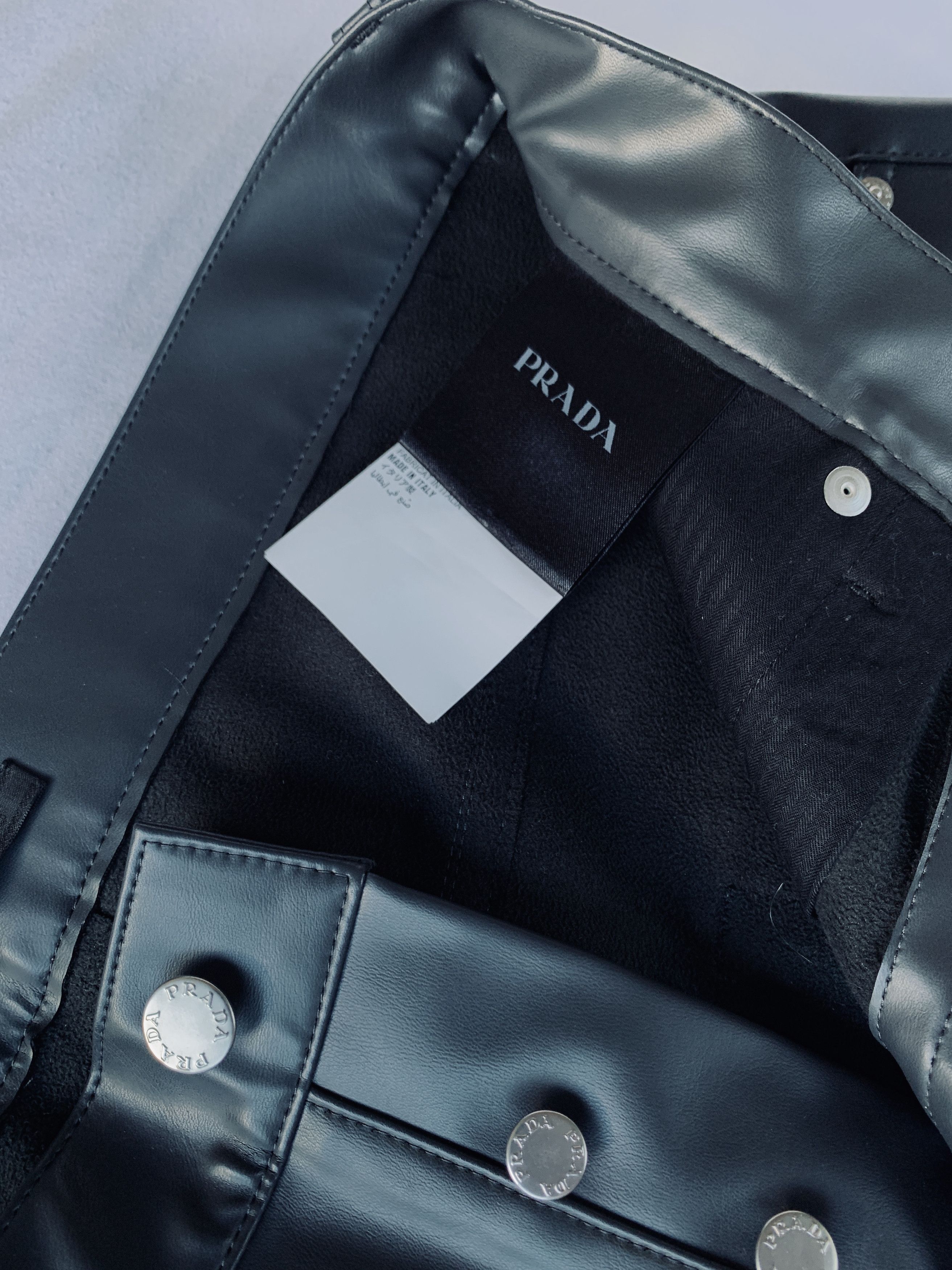 Prada Prada SS16 Vegan Leather Shorts (Size 46) 2016 Size US 31 - 8 Thumbnail