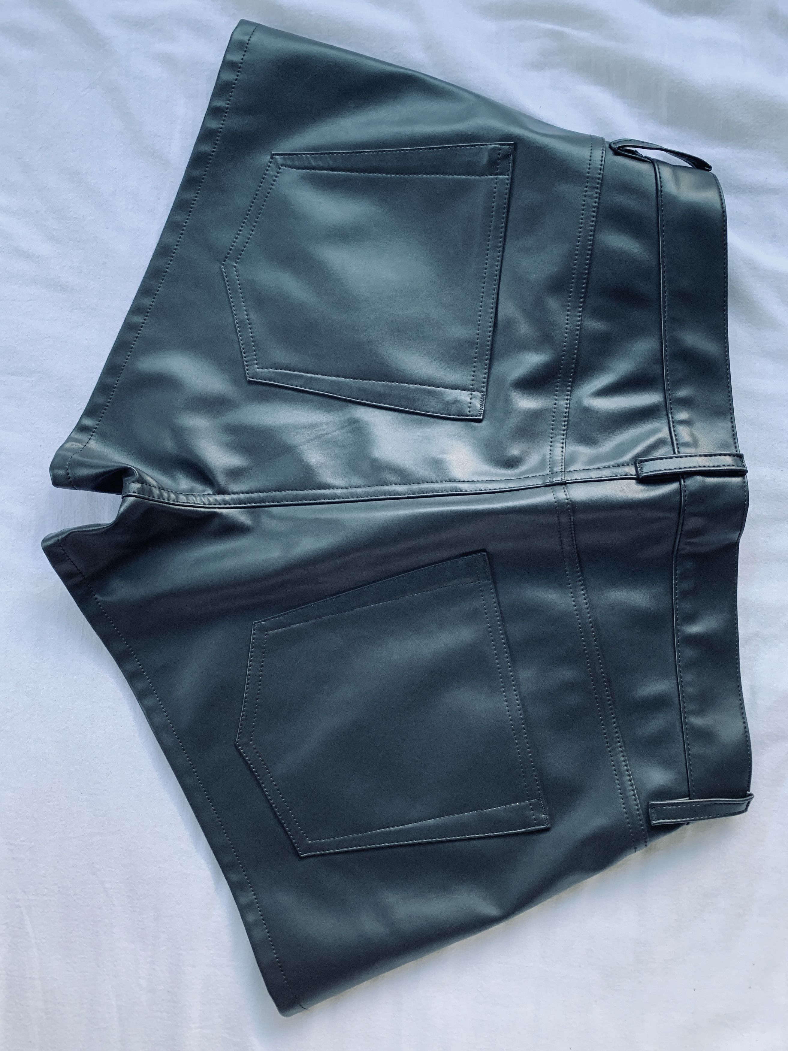 Prada Prada SS16 Vegan Leather Shorts (Size 46) 2016 Size US 31 - 6 Thumbnail