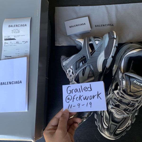 Balenciaga track online grise