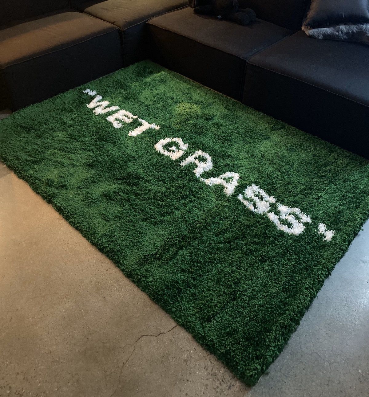 Stylishly Incorporate the Ikea x Virgil Abloh 'Wet Grass' Rug
