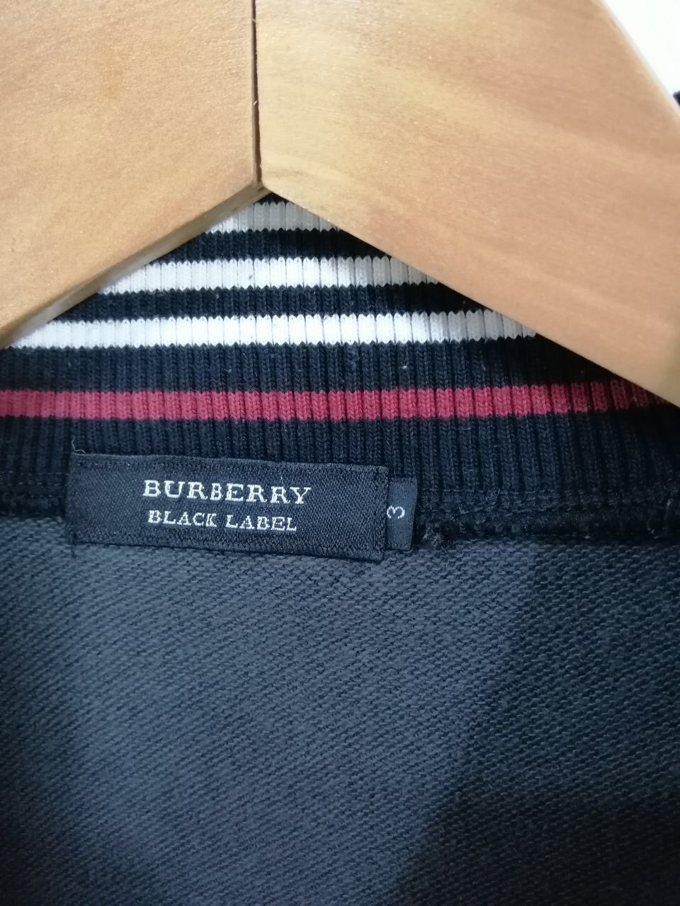 Burberry Burberry Track Top Sweater Nice Design Stripe Riger Size US L / EU 52-54 / 3 - 4 Thumbnail