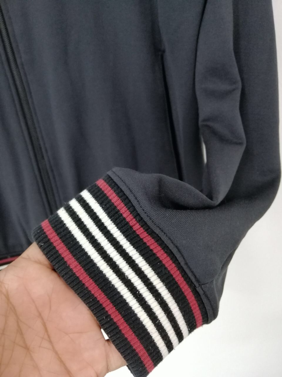 Burberry Burberry Track Top Sweater Nice Design Stripe Riger Size US L / EU 52-54 / 3 - 6 Thumbnail
