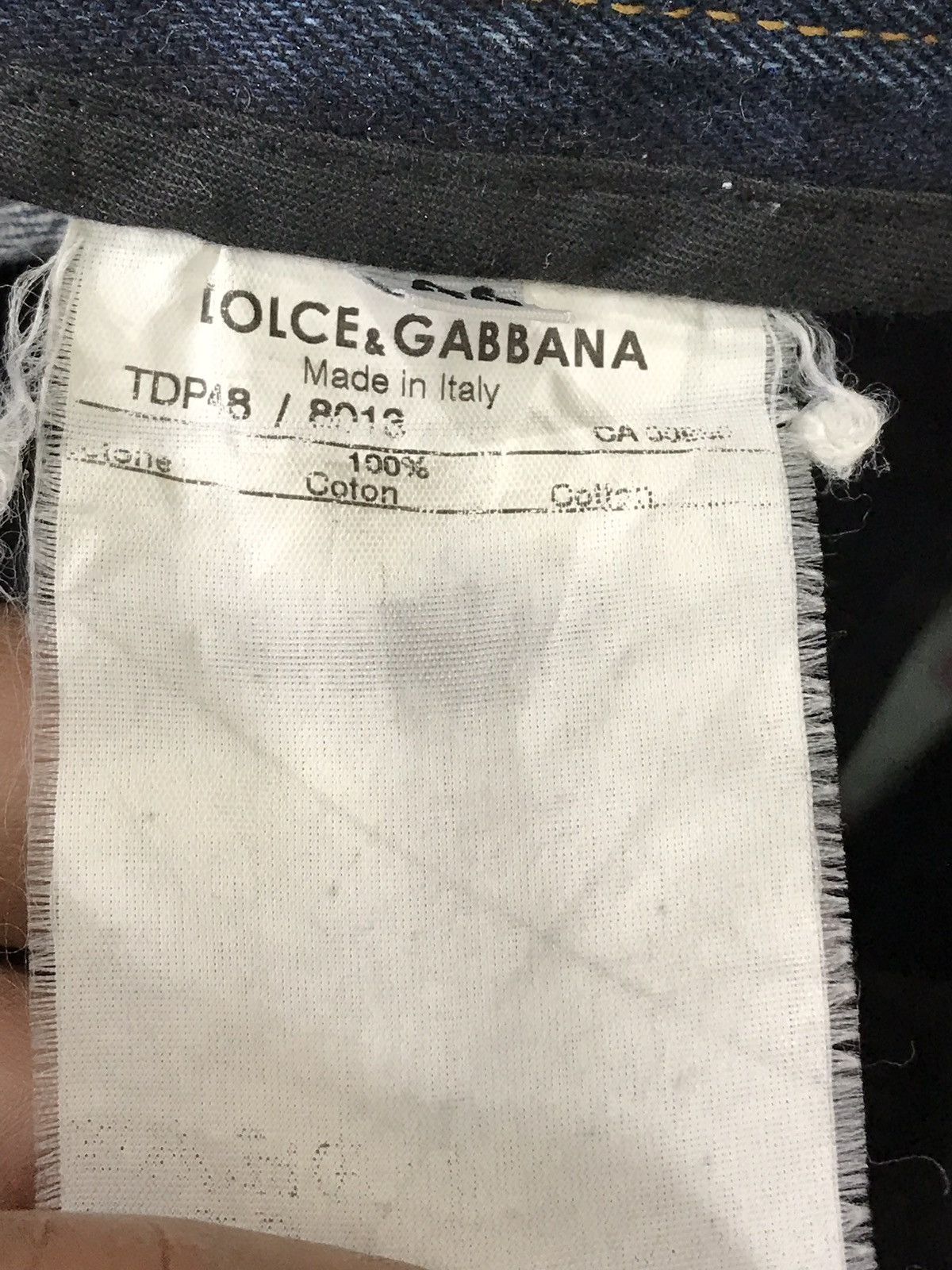 Dolce & Gabbana Vintage Dolce & Gabbana Distressed Jeans Size US 28 / EU 44 - 12 Thumbnail