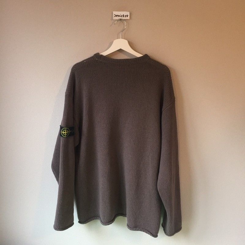 Stone Island Stone Island Vintage Knit Sweater Size US L / EU 52-54 / 3 - 2 Thumbnail