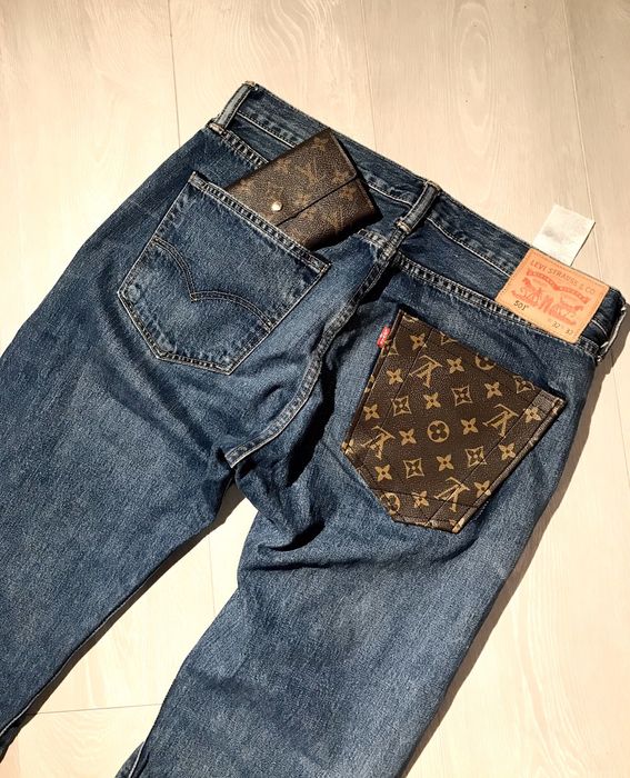 Louis Vuitton Jeans (Custom) Size 32