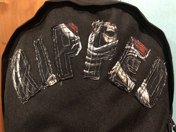 Custom Ripped off Grim Reaper bookbag Grailed
