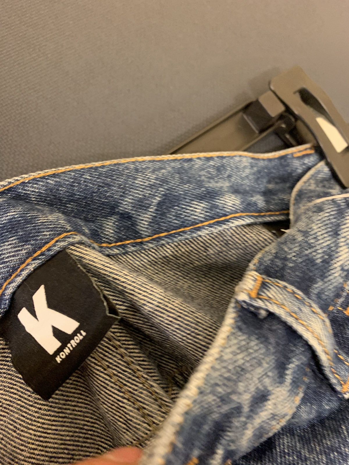 Kappa Kappa x Kontrol Embroidered Trim Denim Size US 34 / EU 50 - 9 Thumbnail