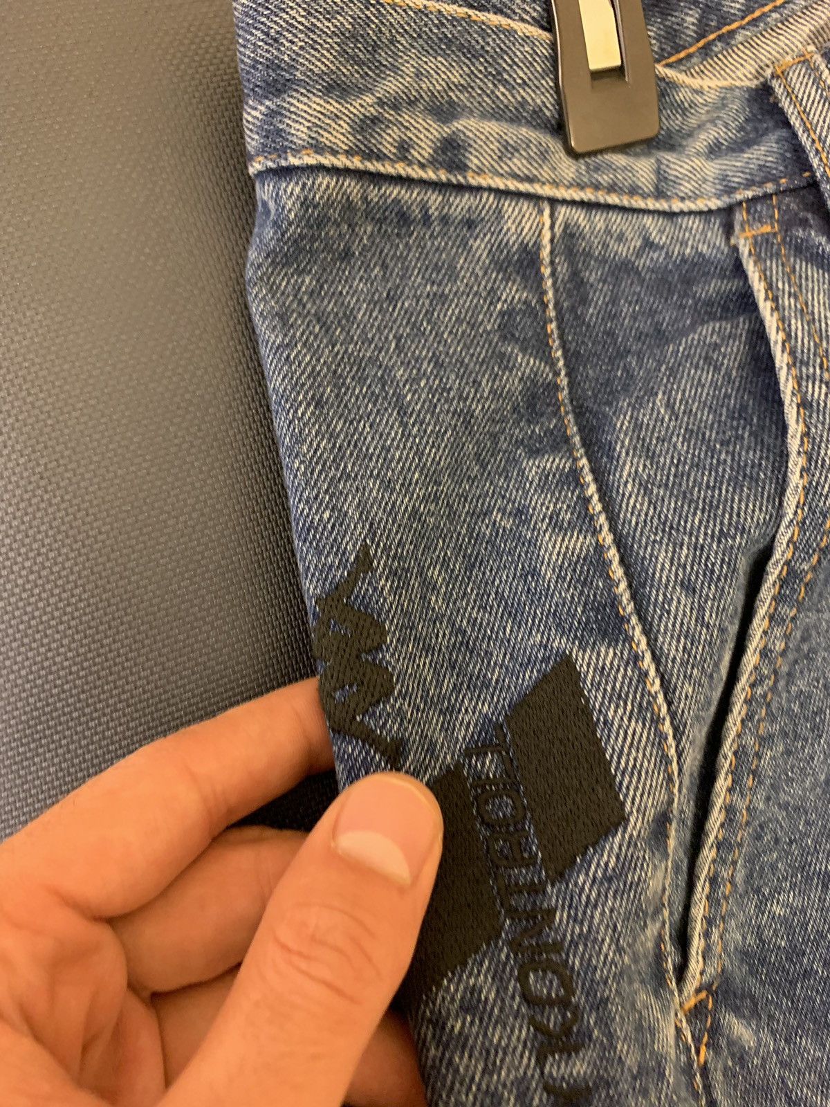 Kappa Kappa x Kontrol Embroidered Trim Denim Size US 34 / EU 50 - 7 Thumbnail