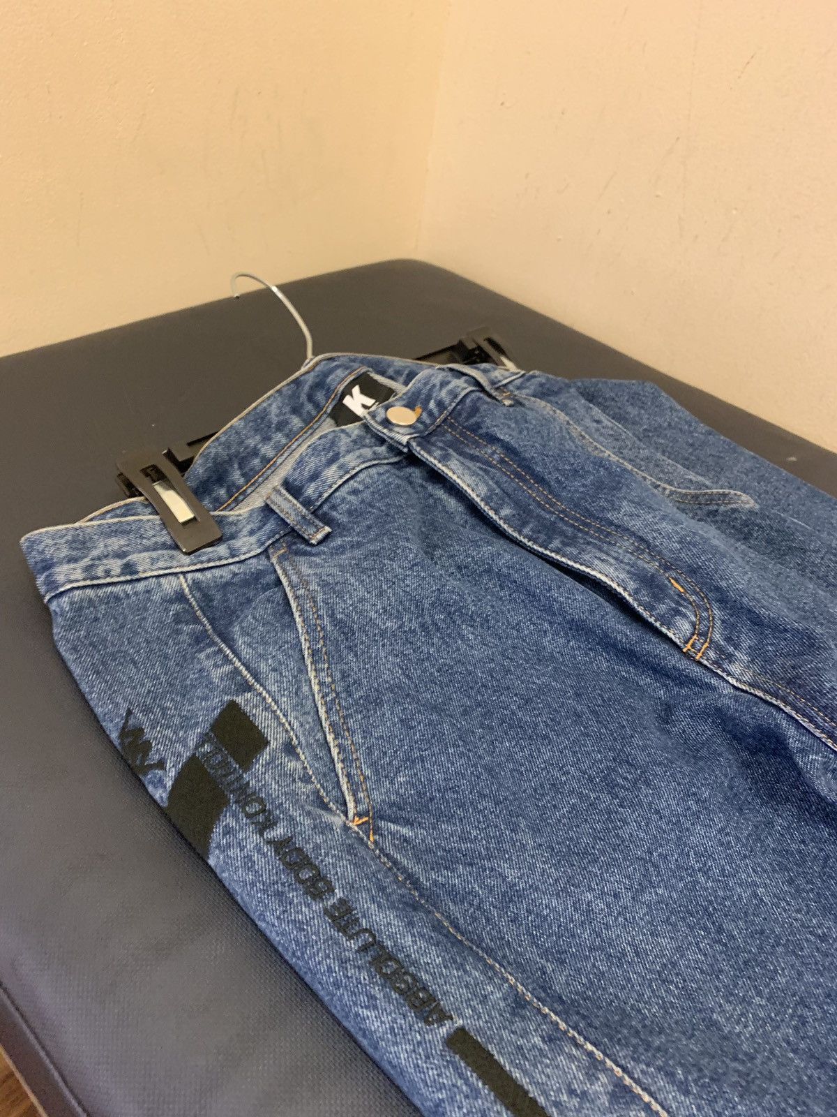 Kappa Kappa x Kontrol Embroidered Trim Denim Size US 34 / EU 50 - 3 Thumbnail