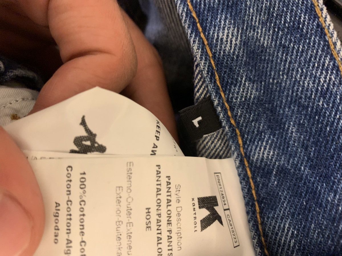 Kappa Kappa x Kontrol Embroidered Trim Denim Size US 34 / EU 50 - 12 Thumbnail