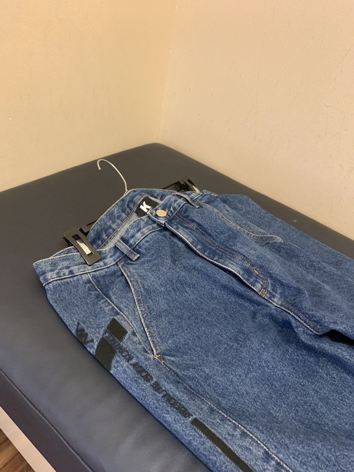Kappa Kappa x Kontrol Embroidered Trim Denim Size US 34 / EU 50 - 4 Thumbnail