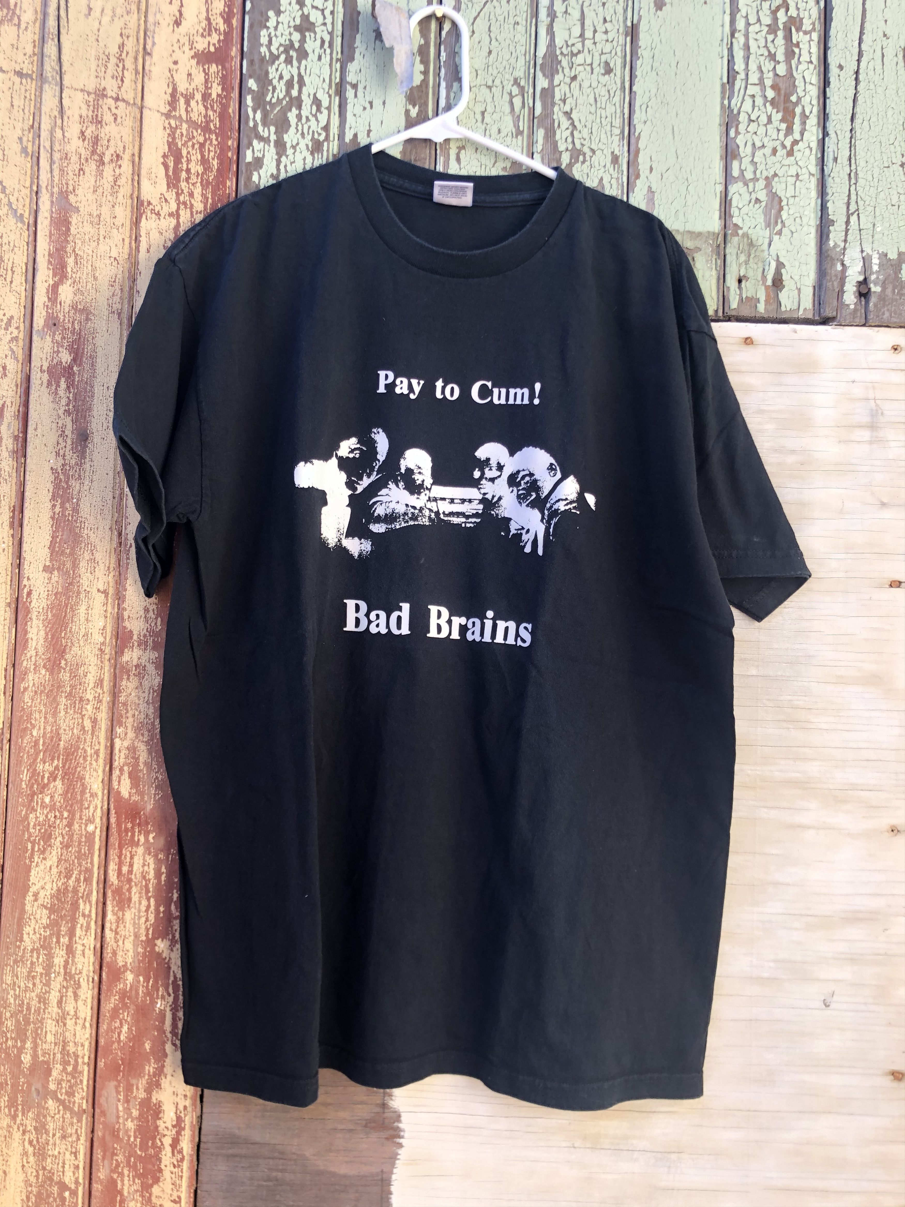 Band Tees × Supreme Supreme Bad Brains Tee Pay to Cum fall/winter