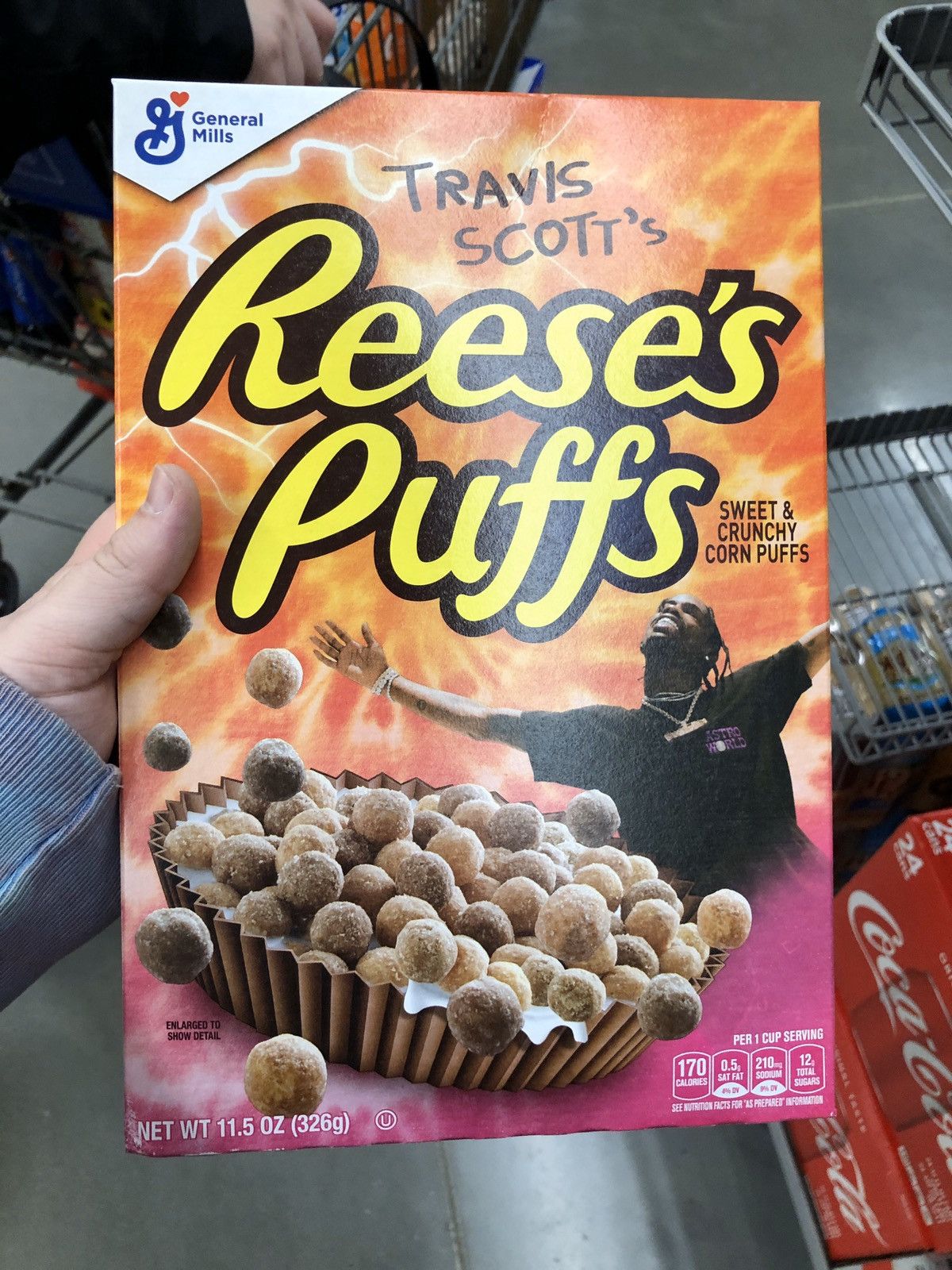 Travis Scott Travis Scott's Reese's Puffs SPECIAL EDITION | Grailed