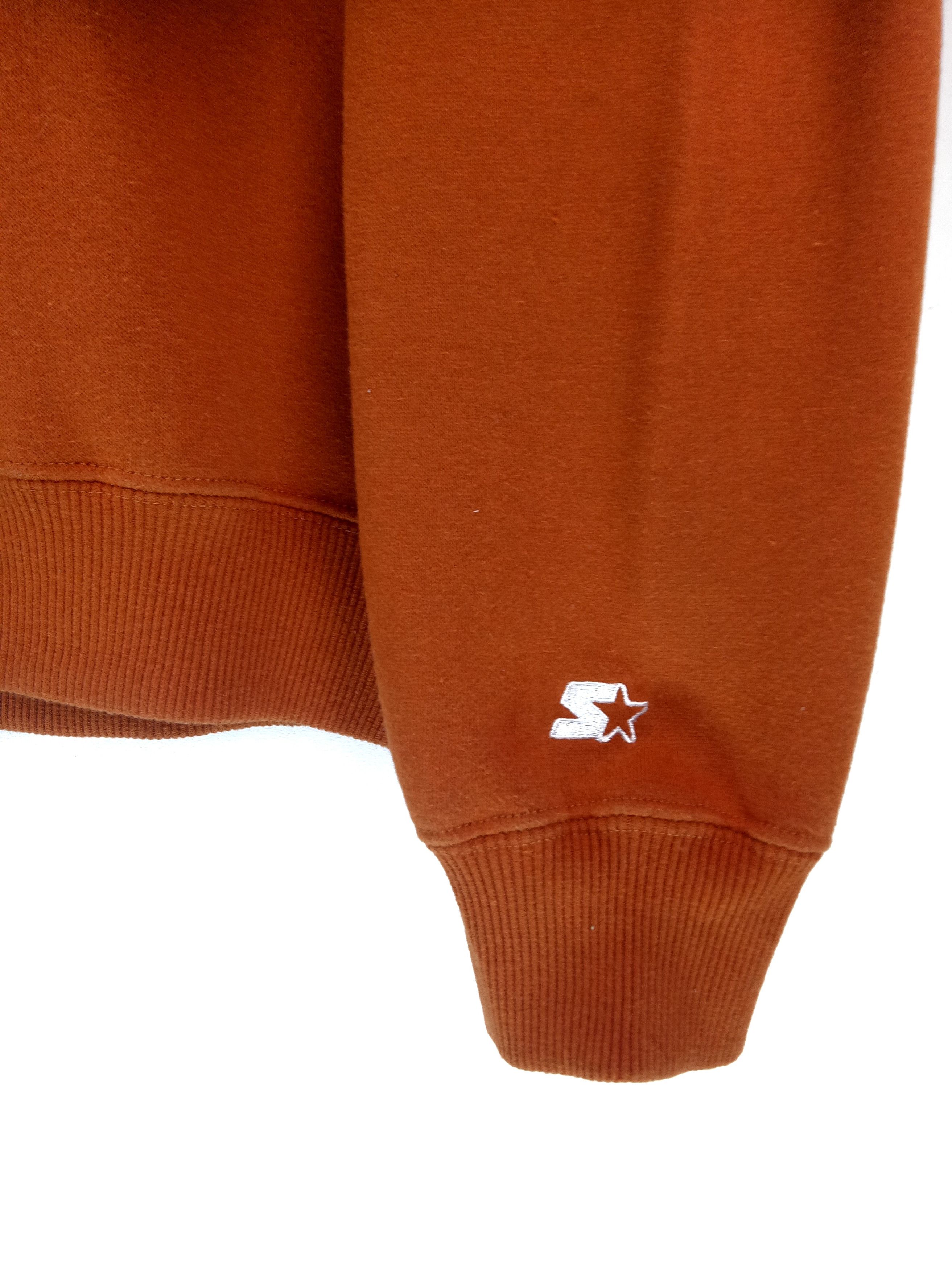 Starter Vintage Rare Team Starter Texas Long Horns logo sweatshirt Size US M / EU 48-50 / 2 - 3 Thumbnail
