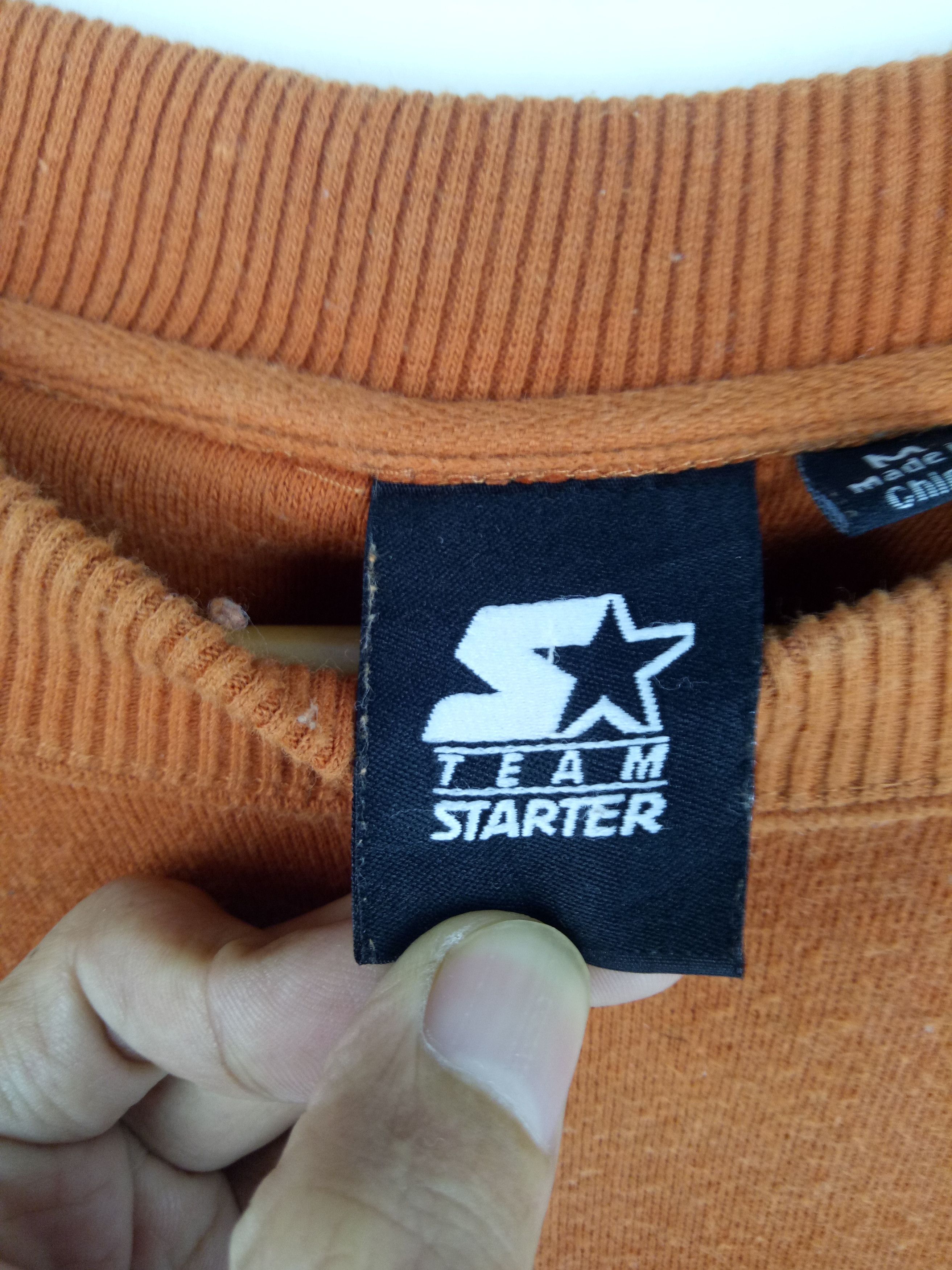 Starter Vintage Rare Team Starter Texas Long Horns logo sweatshirt Size US M / EU 48-50 / 2 - 4 Thumbnail