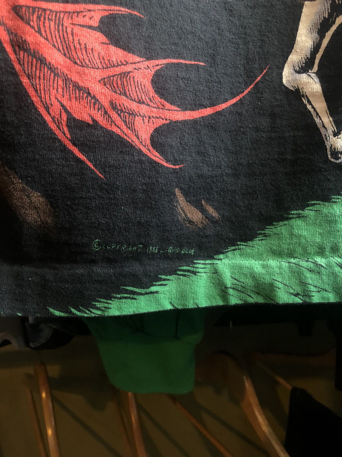 Liquid Blue × Vintage Vintage 1993 Liquid Blue Dragon Slayer Tee Size US L / EU 52-54 / 3 - 4 Thumbnail