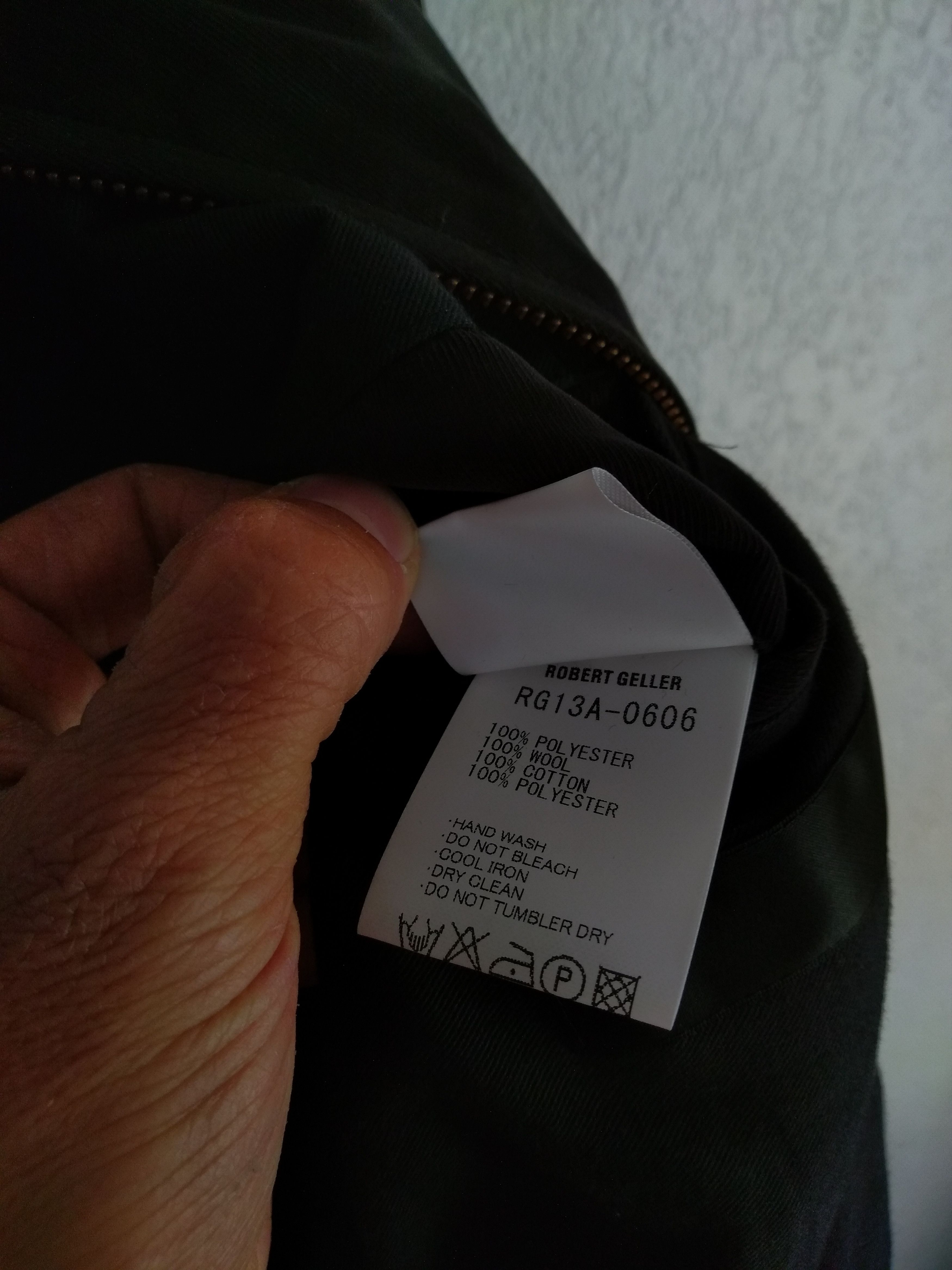 Robert Geller 2-Way Zip 'Peter Coat' Size US S / EU 44-46 / 1 - 12 Thumbnail