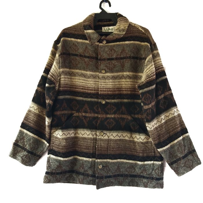 L.L. Bean L.L Bean Wool Navajo Style Jacket | Grailed