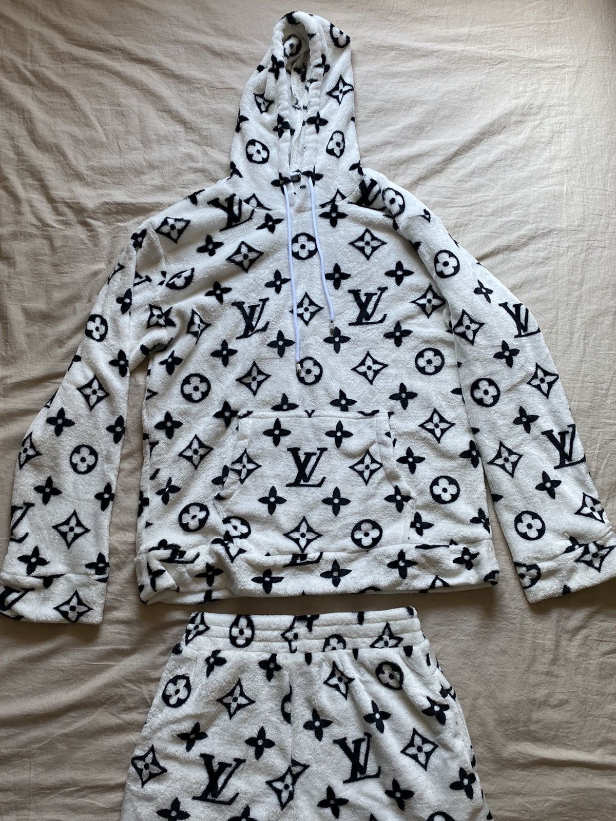 Louis vuitton custom hoodie sale