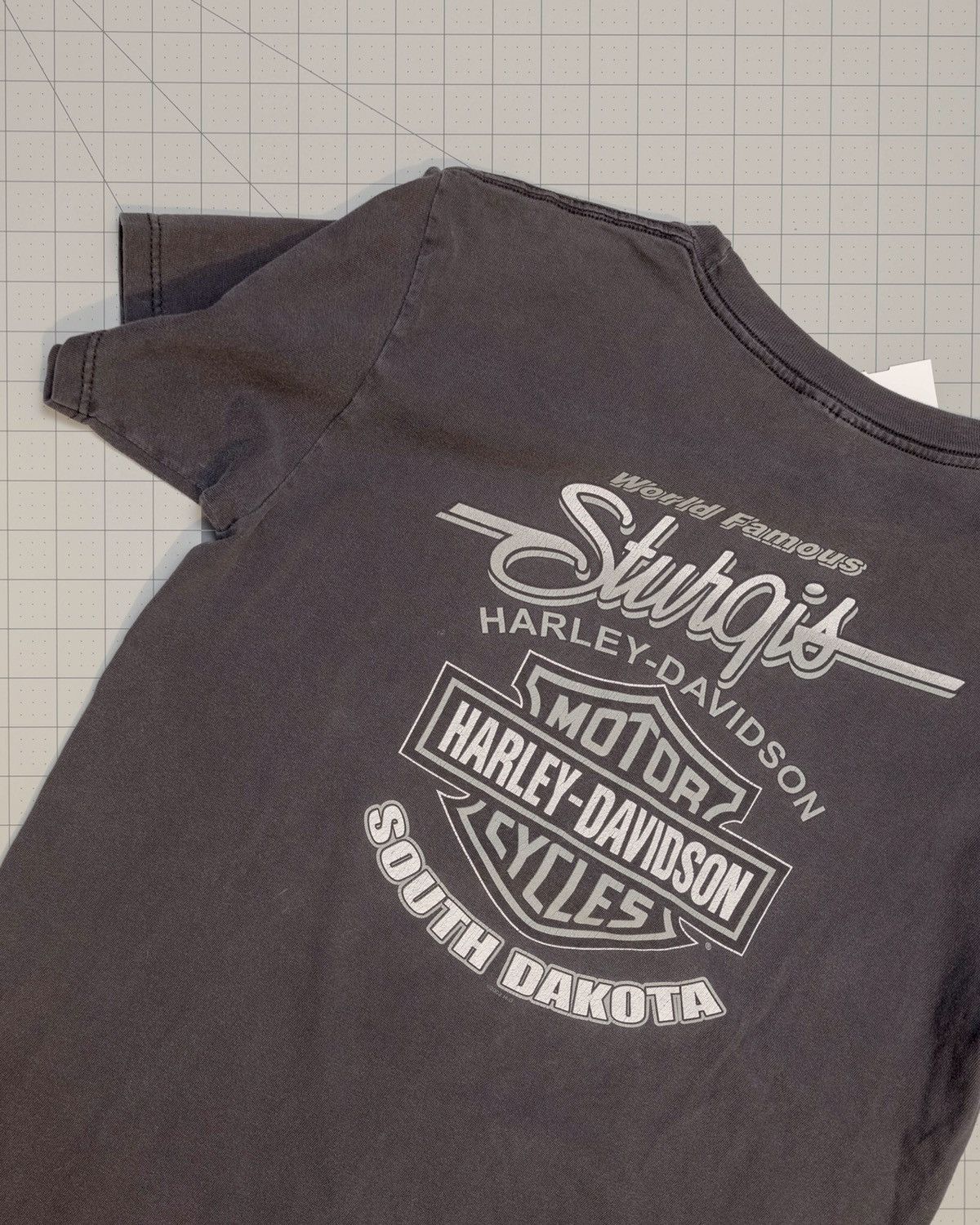 Vintage Harley Davidson 2003 Sturgis North Dakota T shirt Size US L / EU 52-54 / 3 - 2 Thumbnail
