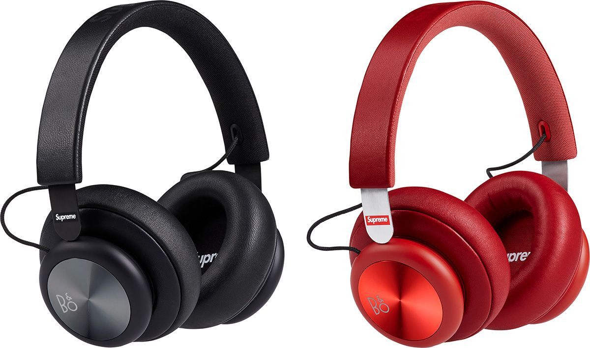 SUPREME B&O H4 WIRELESS HEADPHONES RED (UNRELEASED), The Supreme Vault:  1998 - 2018, Contemporary Art