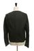 Ann Demeulemeester ANN DEMEULEMEESTER black convertible cotton zip front bomber jacket L FR52 US42 Size US L / EU 52-54 / 3 - 7 Thumbnail