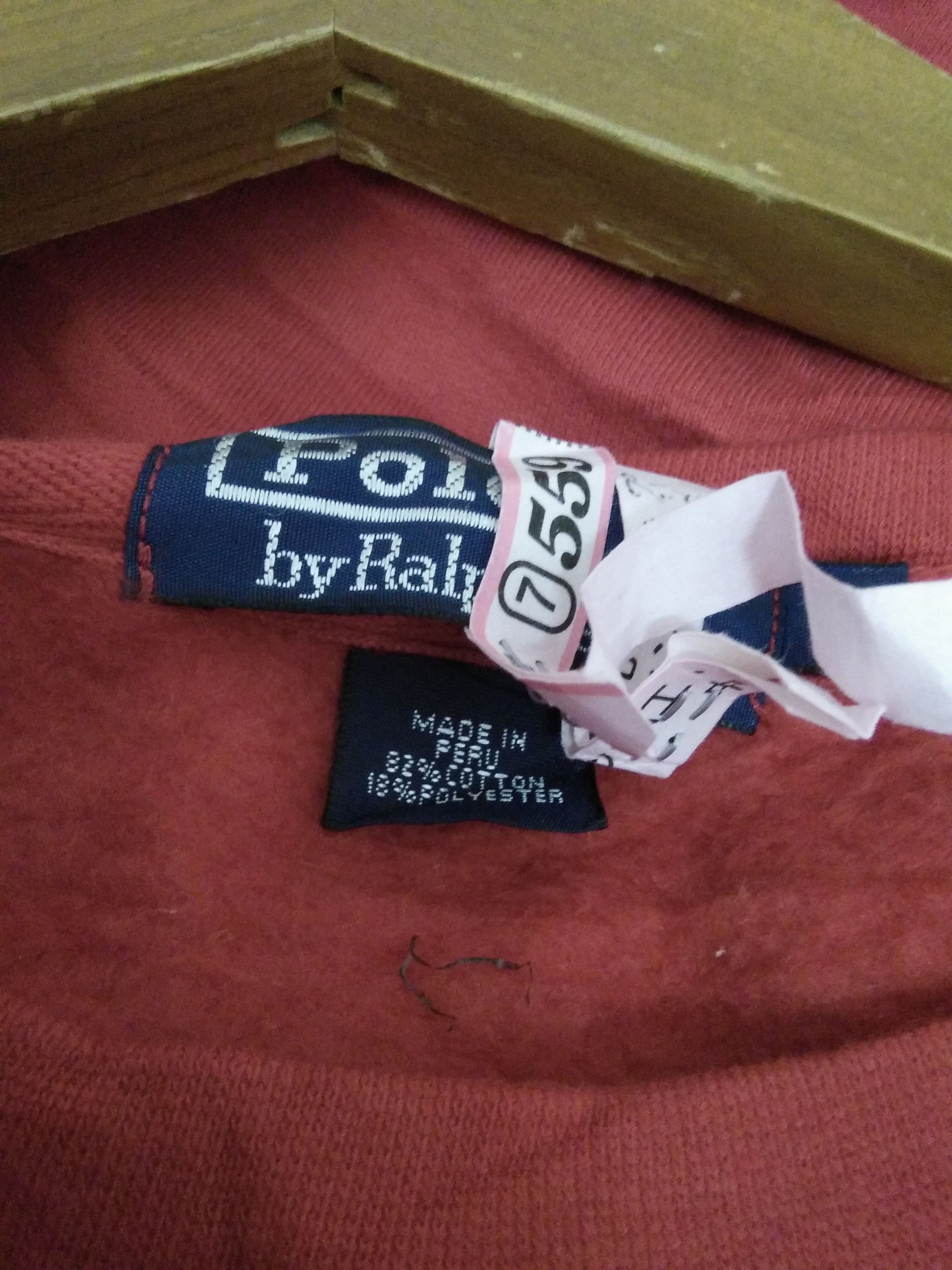Polo Ralph Lauren × Vintage POLO BEAR BY RALPH LAUREN sweatshirt (A158) Size US M / EU 48-50 / 2 - 3 Thumbnail