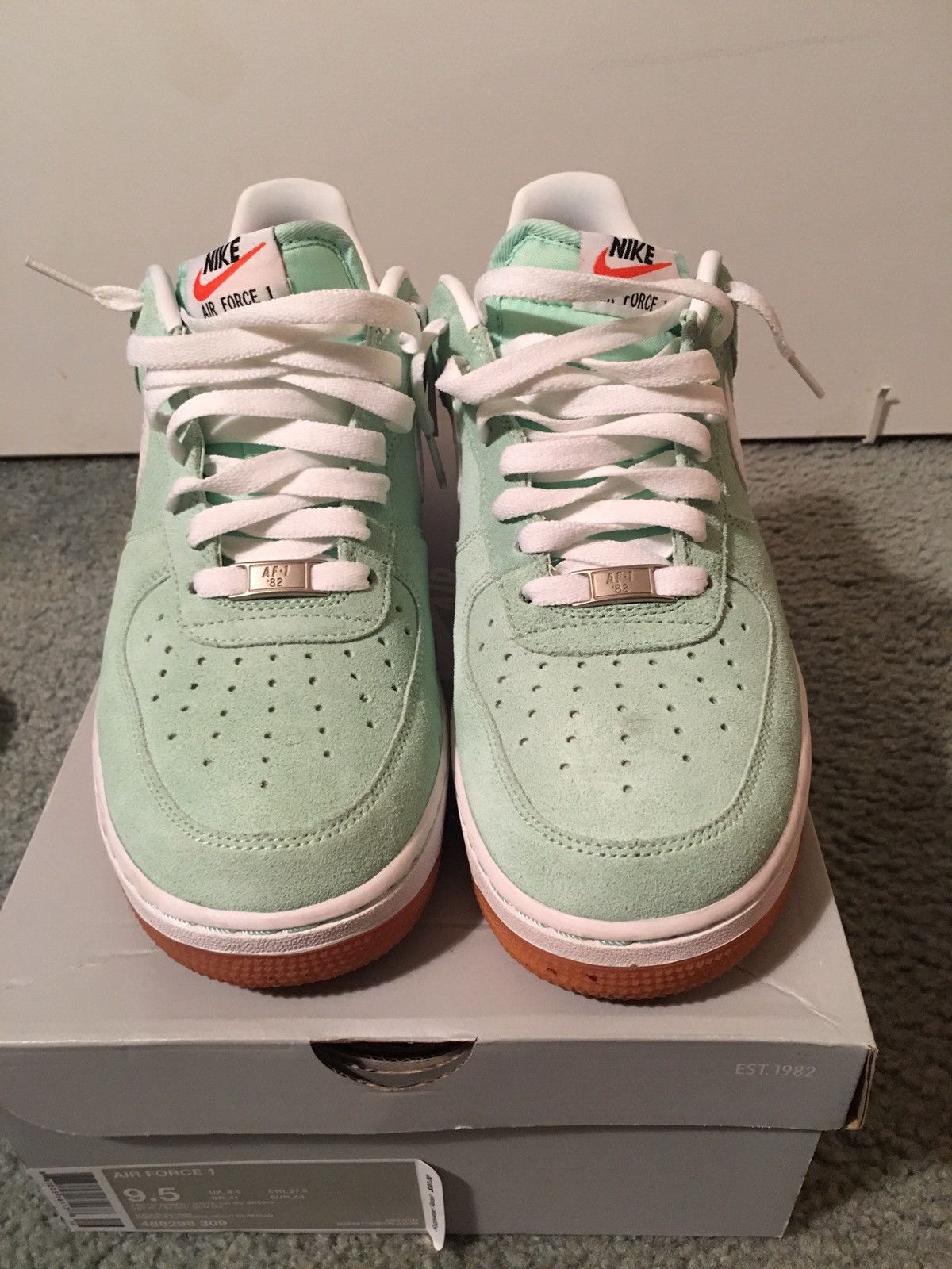 Nike Air Force 1 Arctic Green Grailed