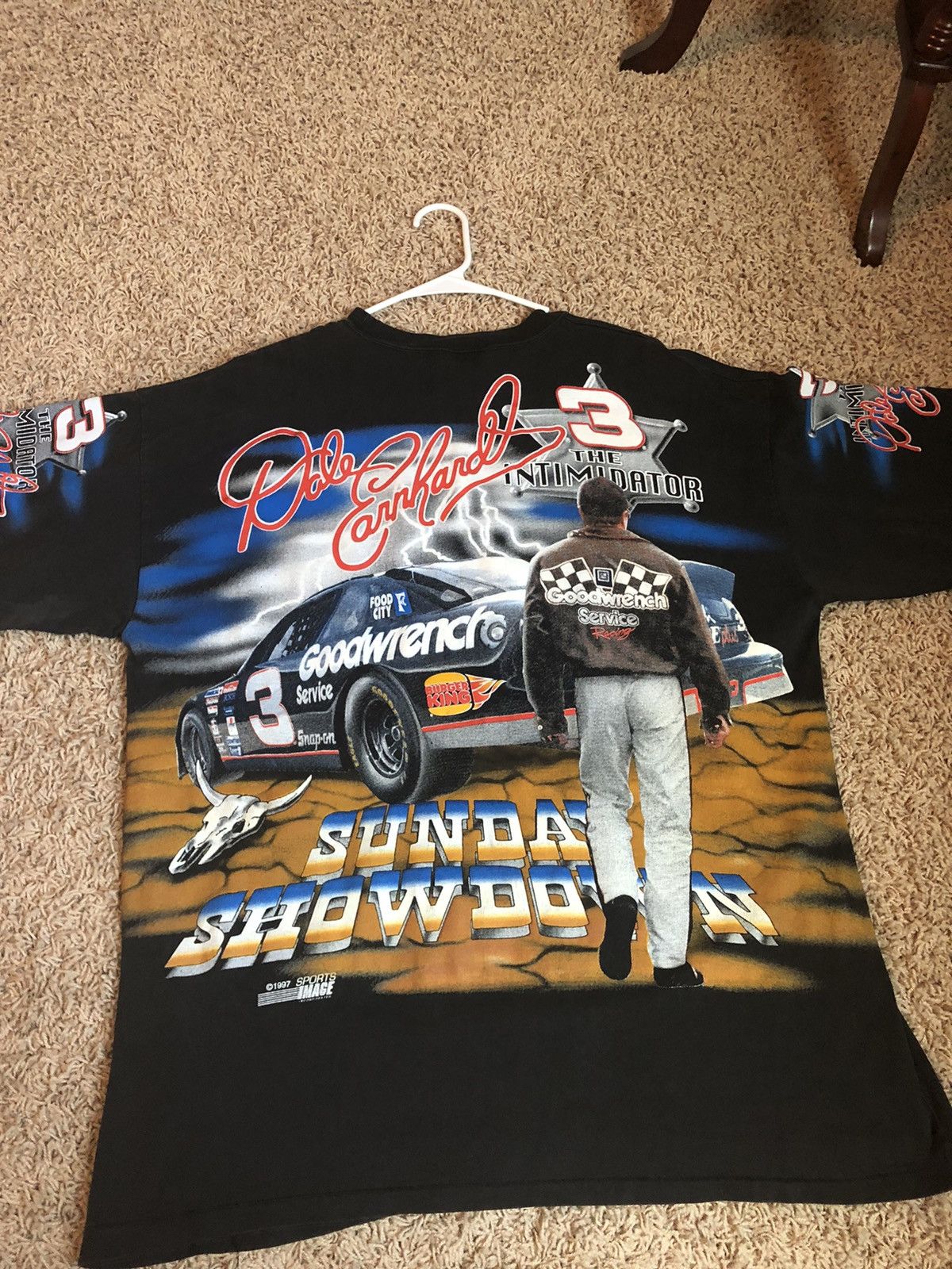 Vintage 1997 Vintage Dale Earnhardt Sr Charging Horses | Grailed