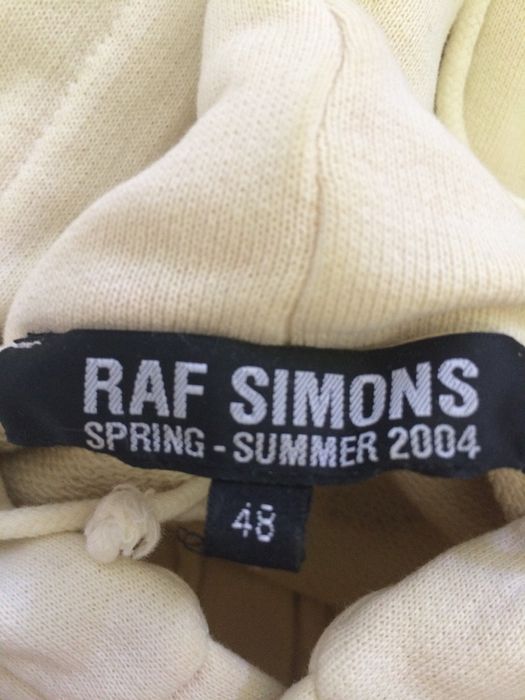 Raf Simons SS04 Handpainted Hoodie | Grailed