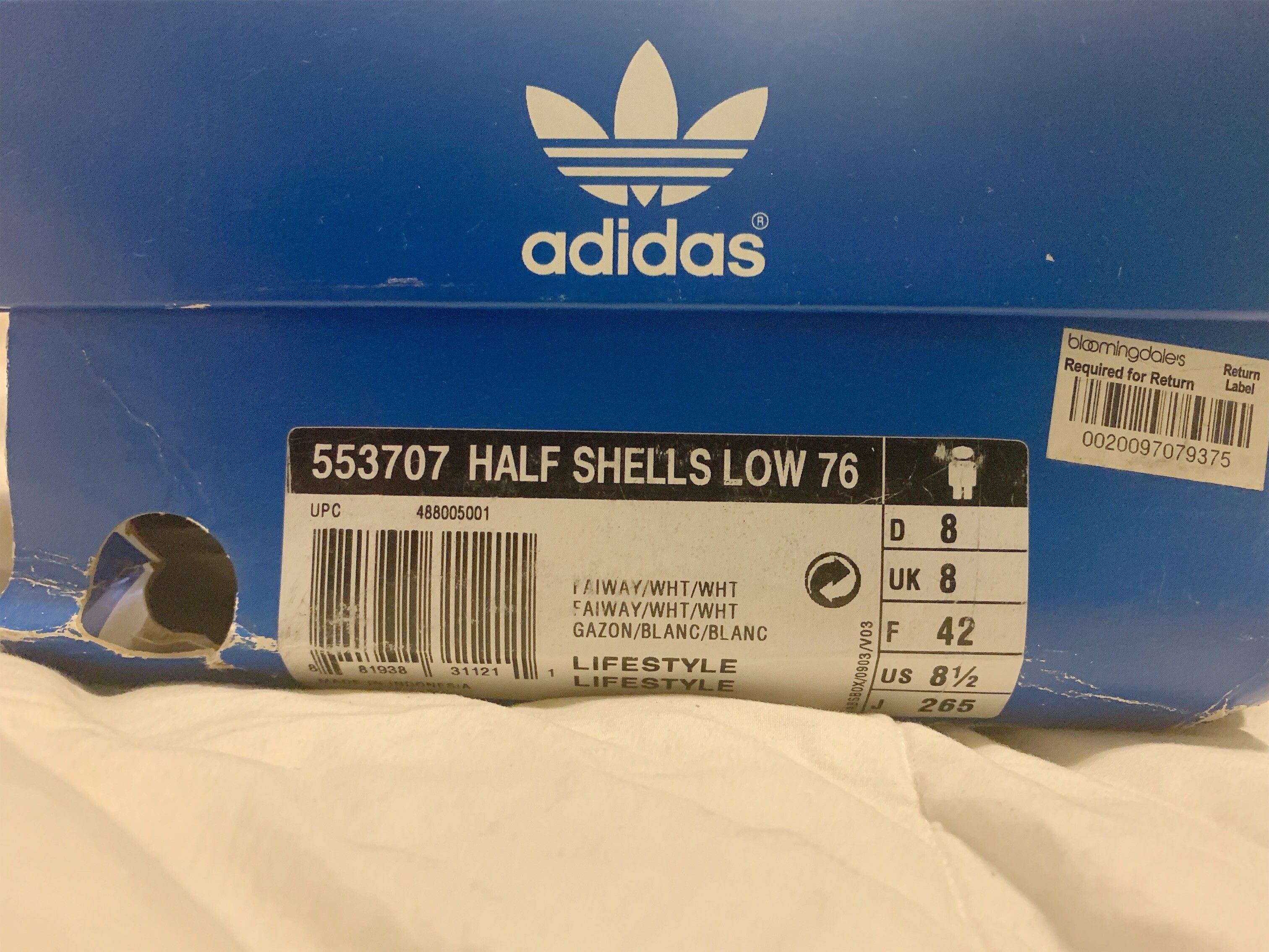 Adidas ADIDAS HALF SHELLS LOW 76 Size US 8.5 / EU 41-42 - 7 Preview