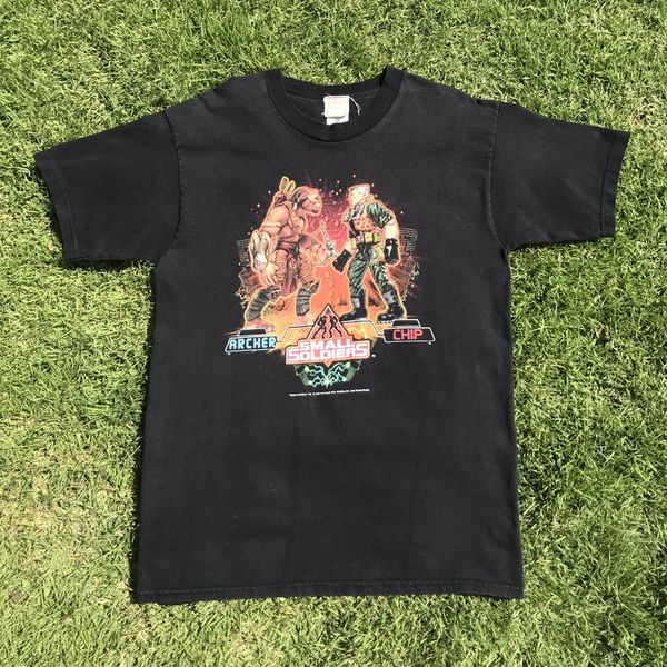 Vintage Vintage Small Soldiers 1998 Archer VS Chip Tee | Grailed