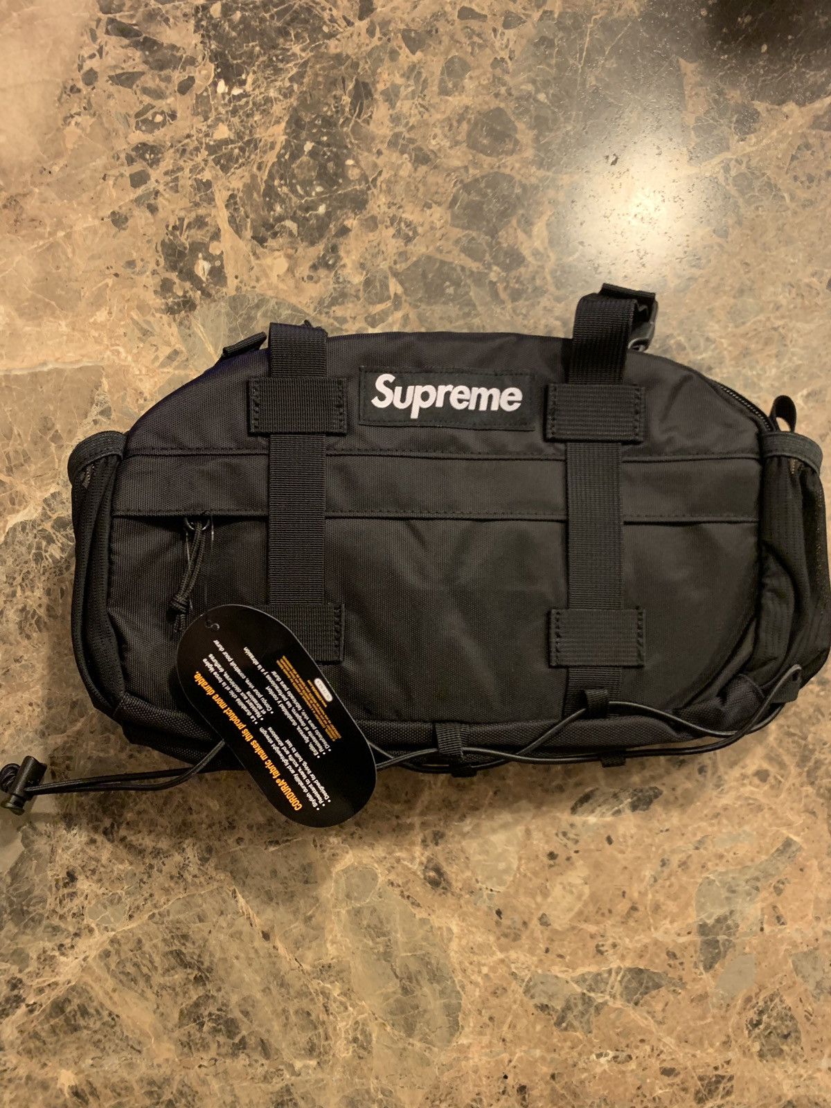 Supreme Waist Bag (FW19) Black