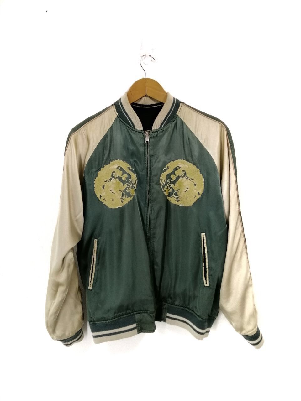 Japanese Brand Sukajan Jacket The Rearm Of The Dragon Reversible Jacket Size US L / EU 52-54 / 3 - 3 Thumbnail