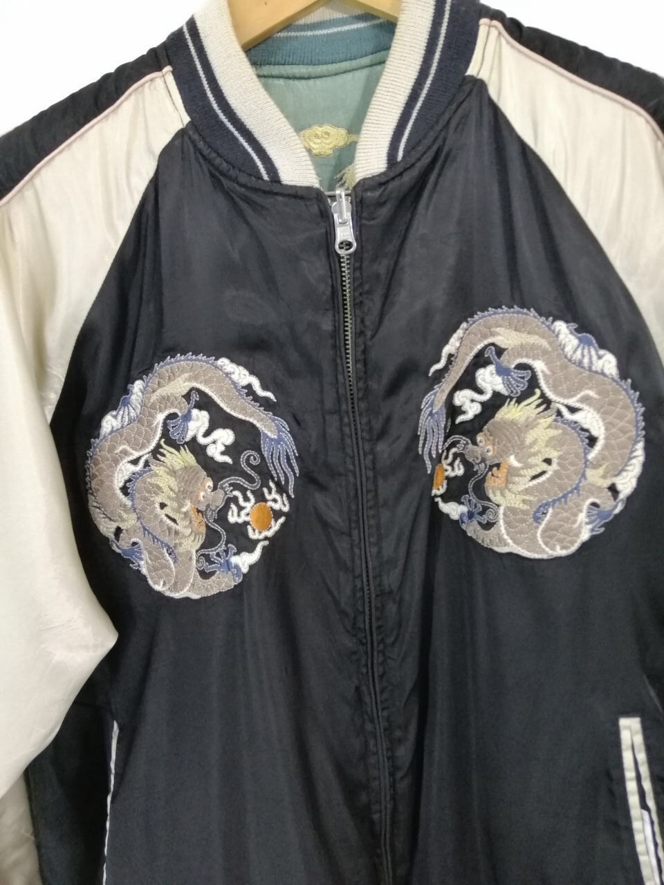 Japanese Brand Sukajan Jacket The Rearm Of The Dragon Reversible Jacket Size US L / EU 52-54 / 3 - 5 Thumbnail