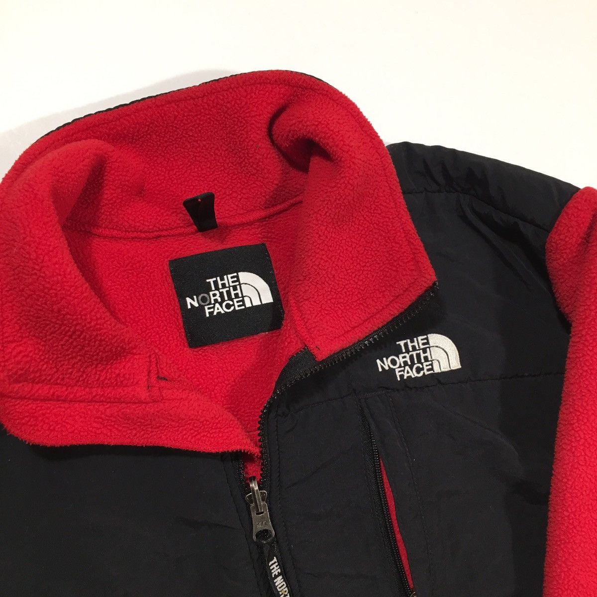 The North Face × Vintage The North Face Red Denali Fleece Jacket Size US M / EU 48-50 / 2 - 1 Thumbnail